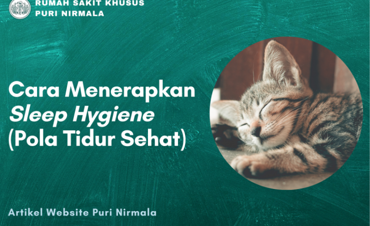 cara menerapkan pola tidur sehat