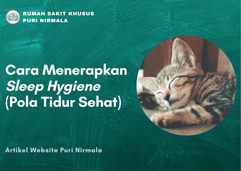 cara menerapkan pola tidur sehat